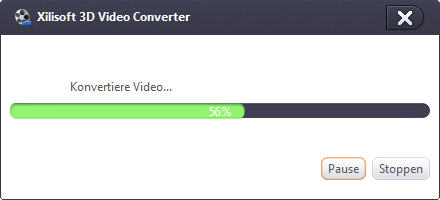 Xilisoft 3D Video Converter, 3D Typ ver&auml;ndern