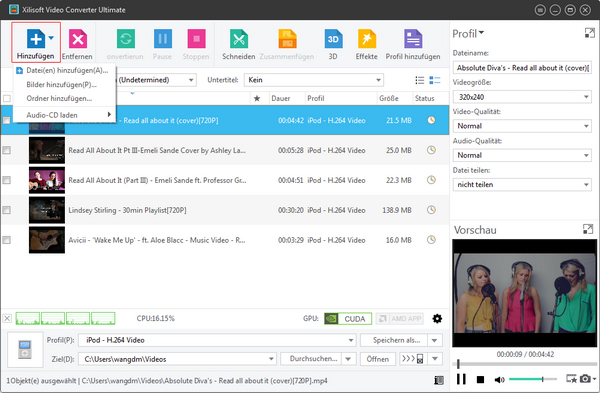 Xilisoft Video Converter Ultimate